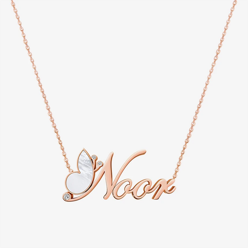 Alaghband Noor Necklace with Semi-Precious Stone