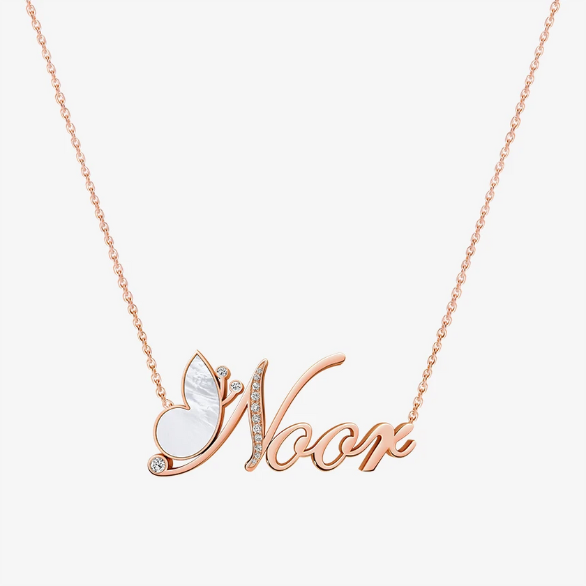 Alaghband Noor Necklace with Semi-Precious Stone