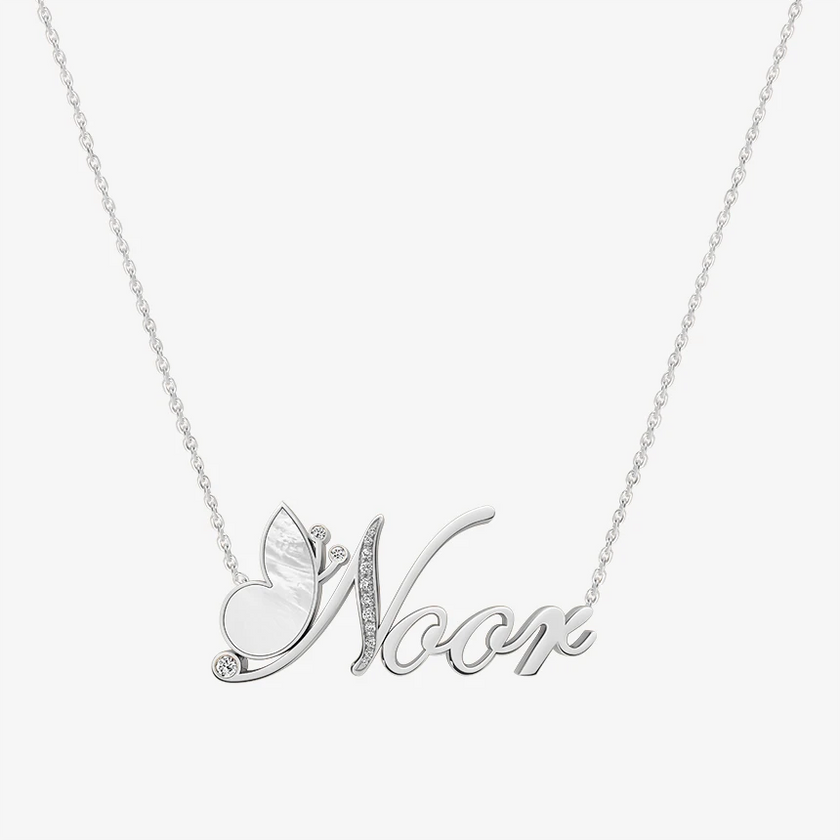 Alaghband Noor Necklace with Semi-Precious Stone