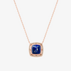 Alaghband Pyramid Necklace with Lapis Lazuli