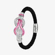 Alaghband Navy Bracelet with Pink Sapphires and Diamonds, Large