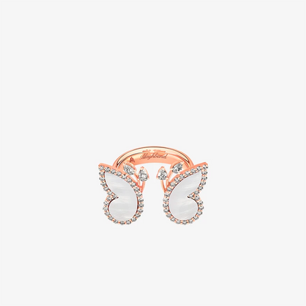 Alaghband Butterfly Ring with Mother of Pearl