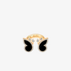 Alaghband Butterfly Ring with Onyx