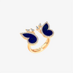 Alaghband Butterfly Ring with Lapis Lazuli