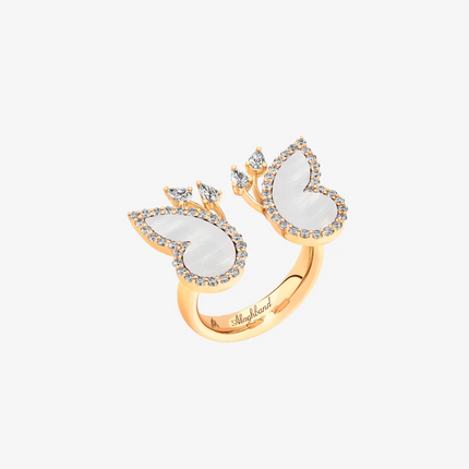 Alaghband Butterfly Ring with Mother of Pearl