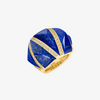 Alaghband Pyramid Ring with Lapis Lazuli