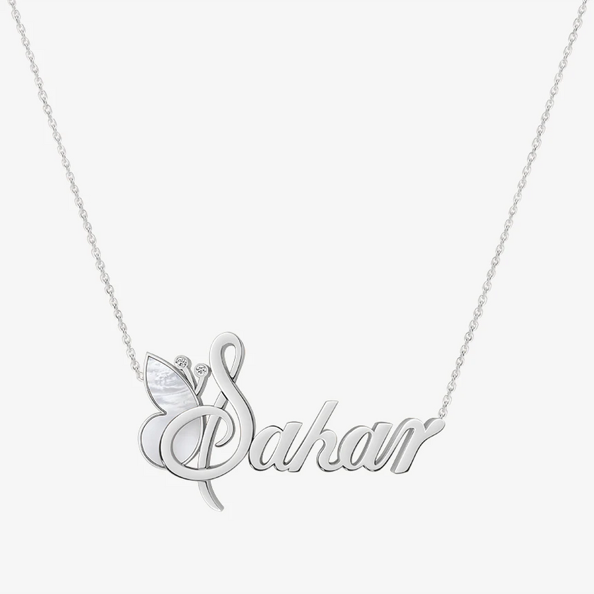 Alaghband Sahar Necklace with Semi-Precious Stone