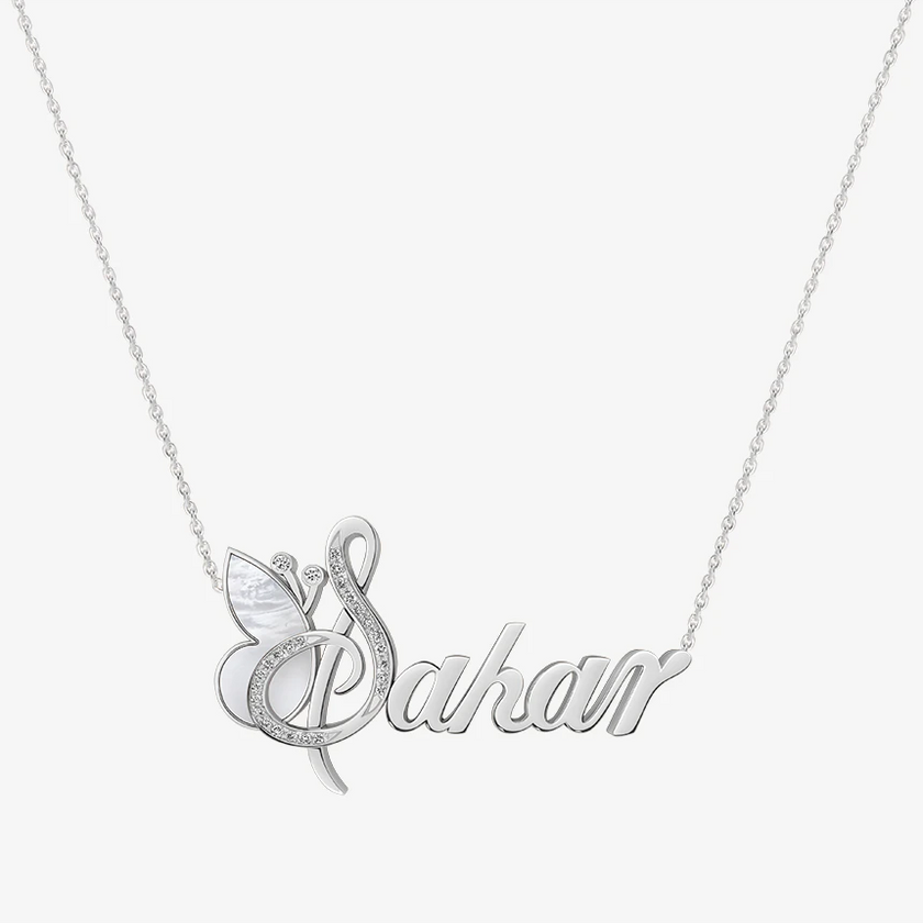 Alaghband Sahar Necklace with Semi-Precious Stone