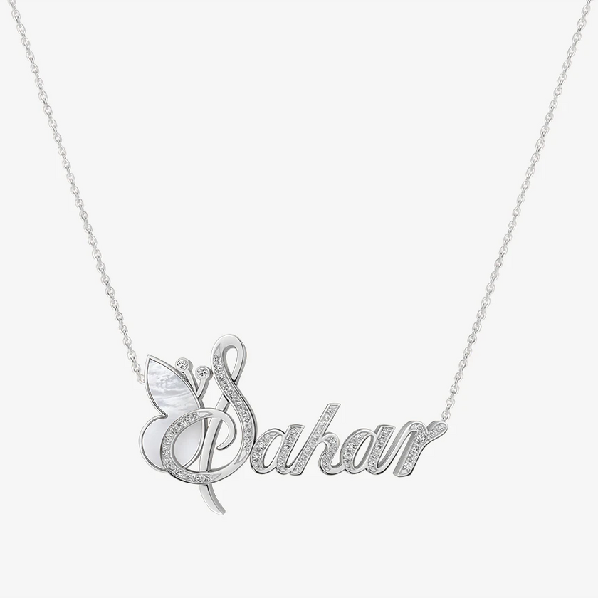 Alaghband Sahar Necklace with Semi-Precious Stone