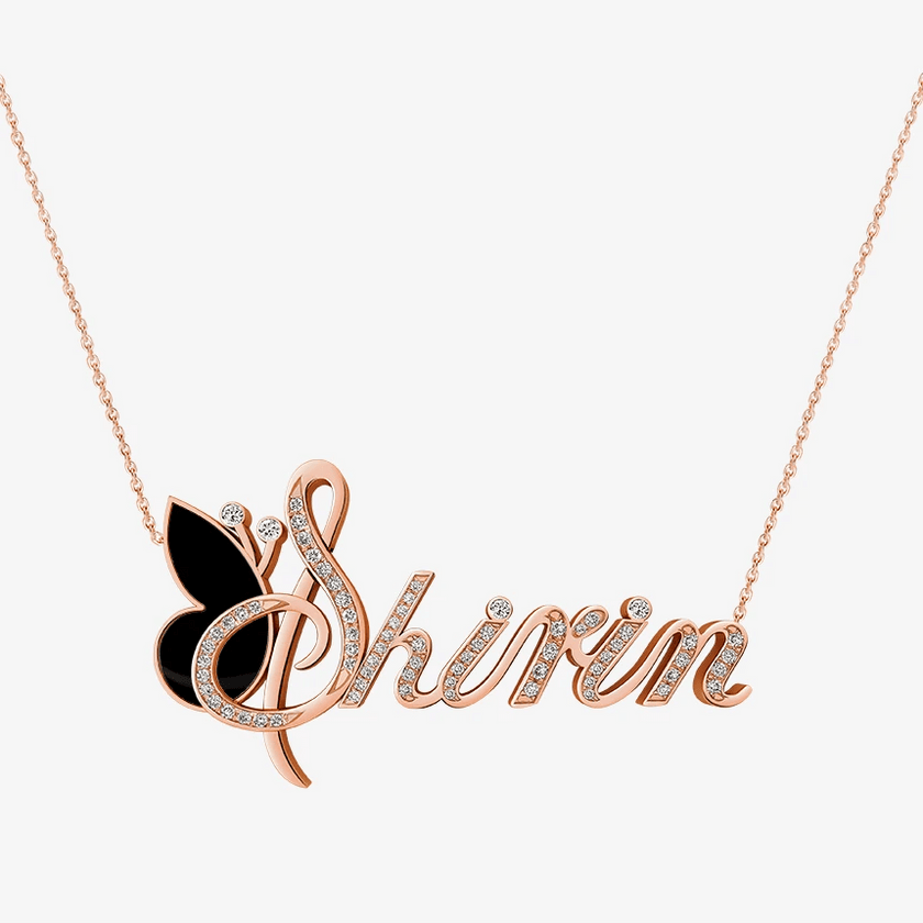 Alaghband Shirin Necklace with Semi - Precious Stone - Alaghband Jewelry