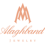 alaghband rose gold logo